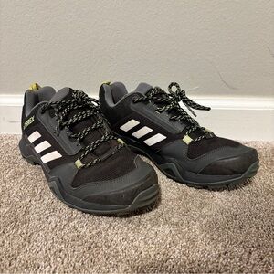 Adidas Terrex AX3 Hiking Trail Shoes Size 7 Black Green